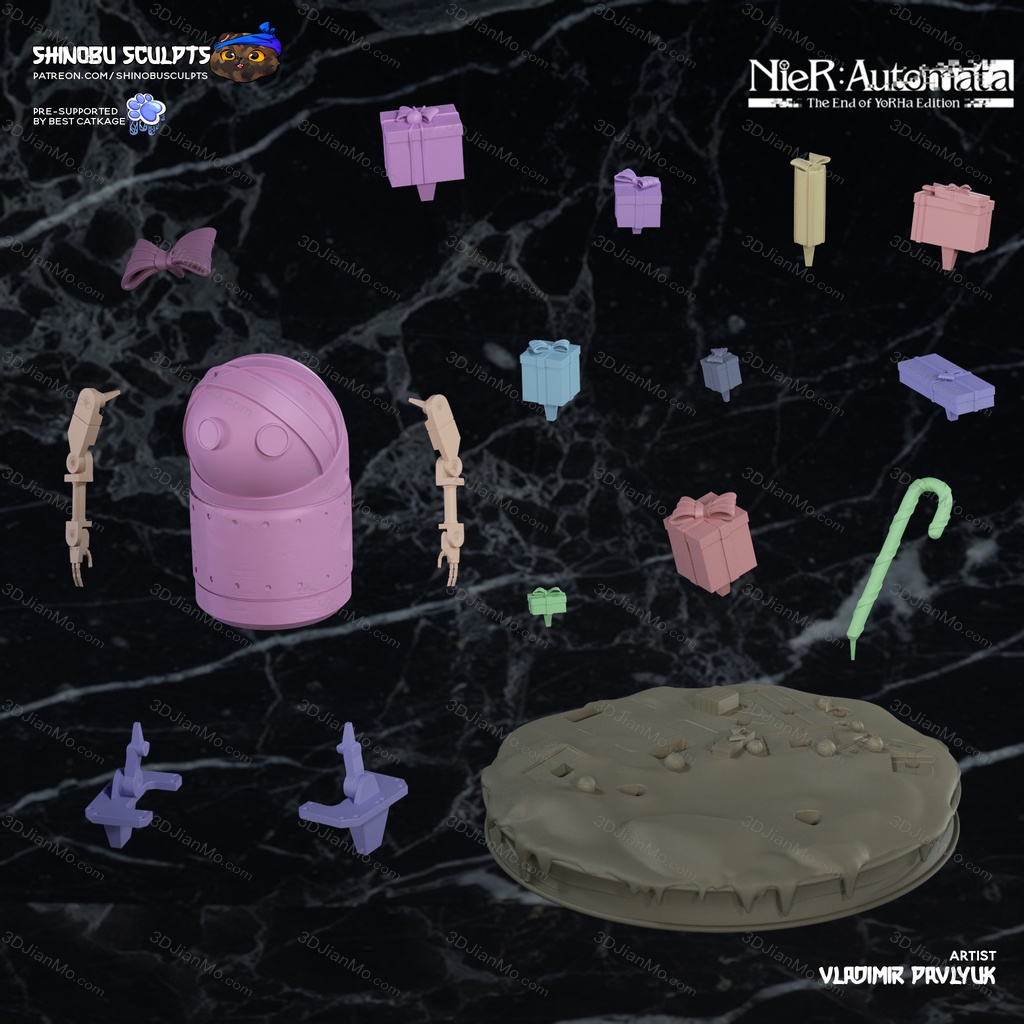 Shinobu Sculpts 尼尔 机械纪元 2B