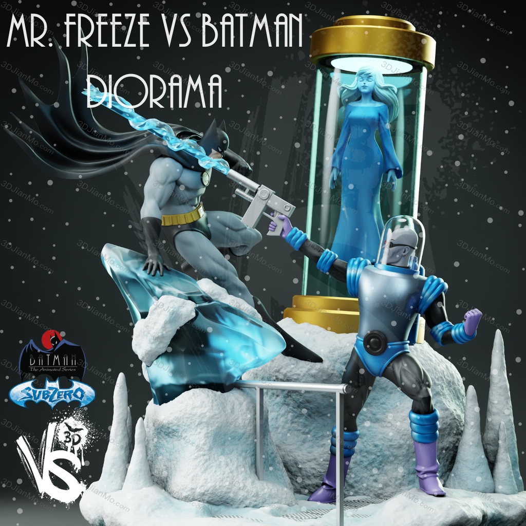 DC漫画 蝙蝠侠大战急冻人