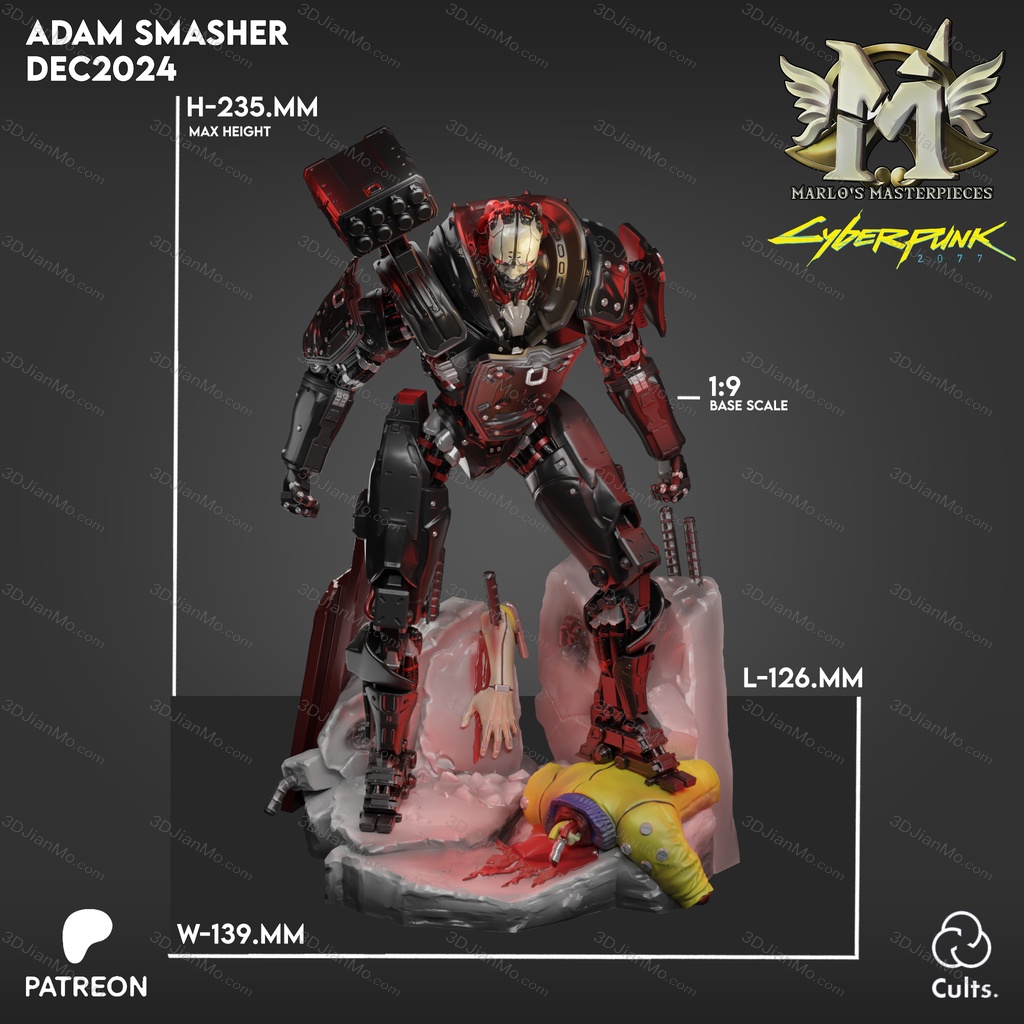 赛博朋克 重锤亚当