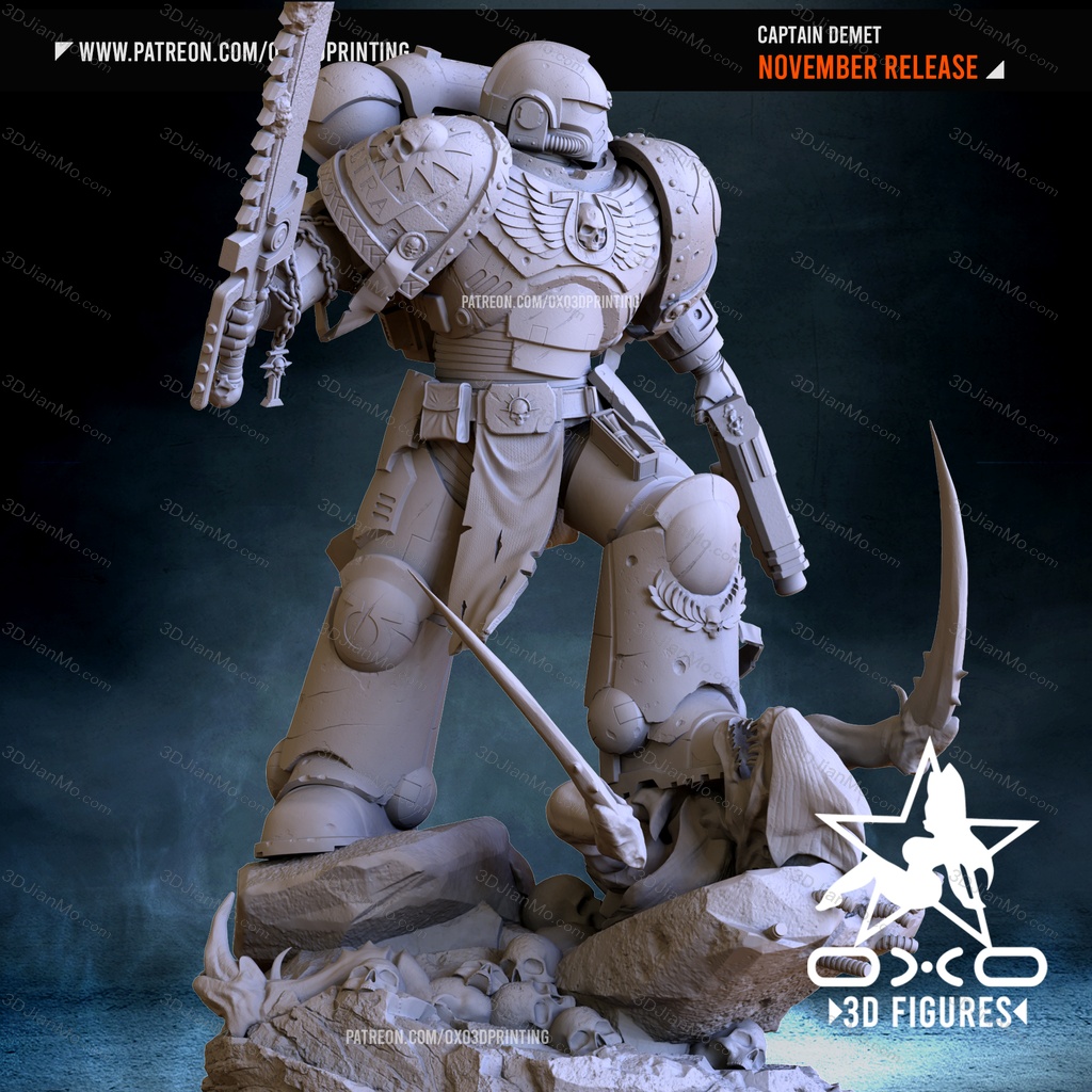 OXO3D 战锤40K 星际战士