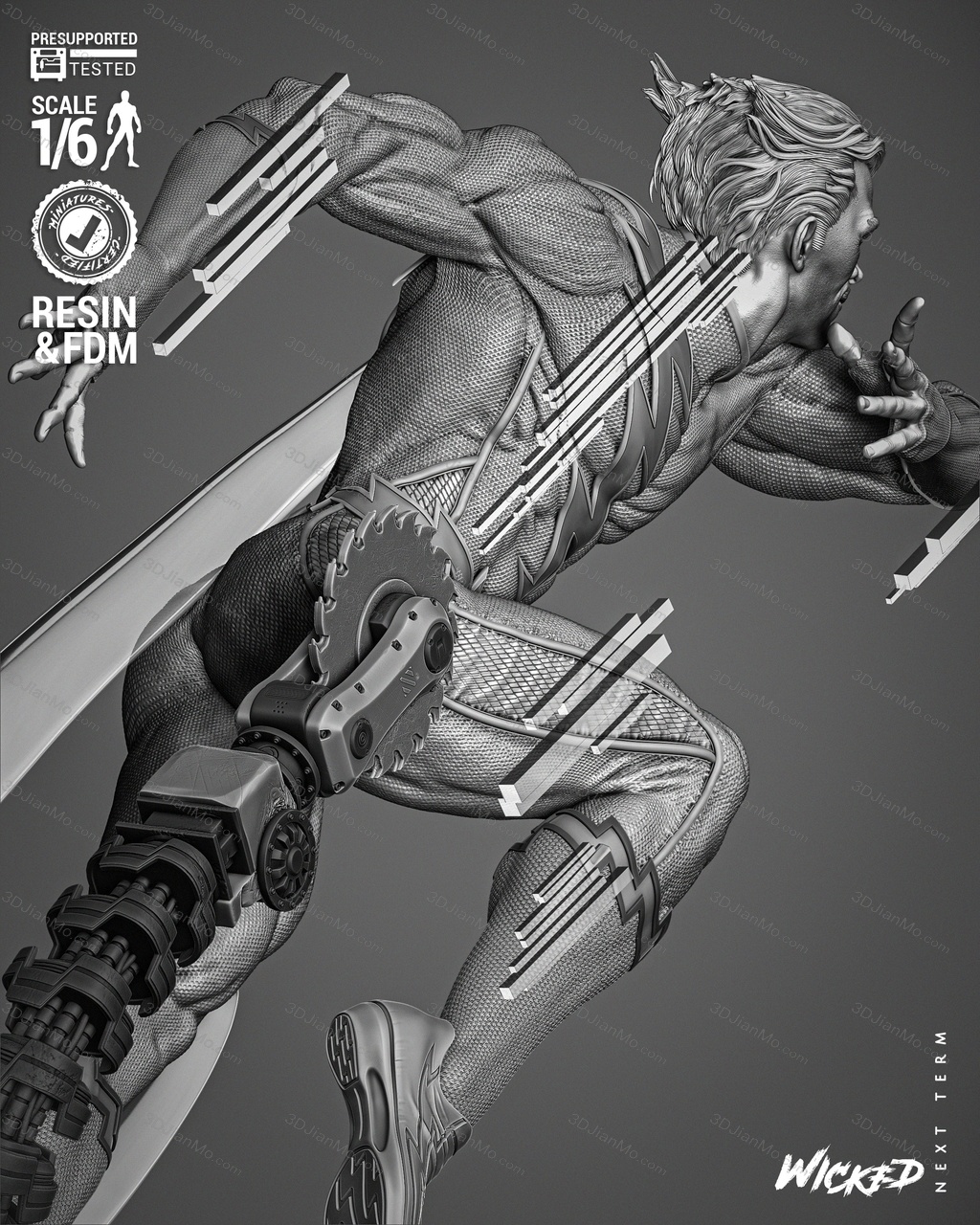 3DWicked 漫威 快银