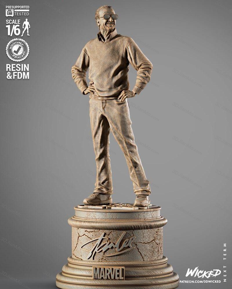 3DWicked 漫威 斯坦·李