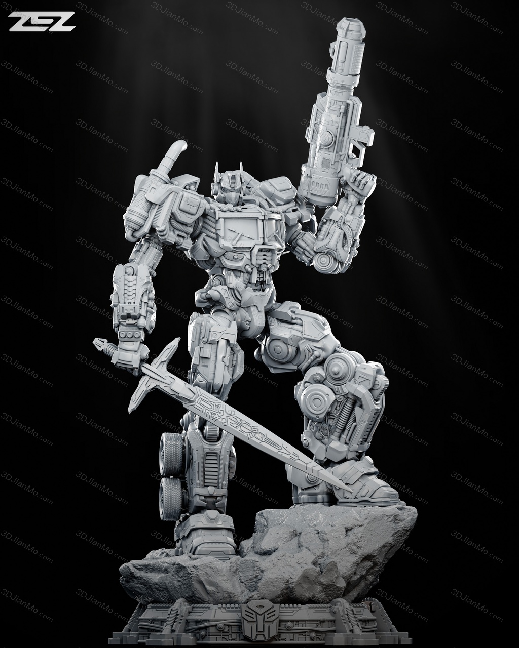 ZEZ STUDIOS 变形金钢 擎天柱