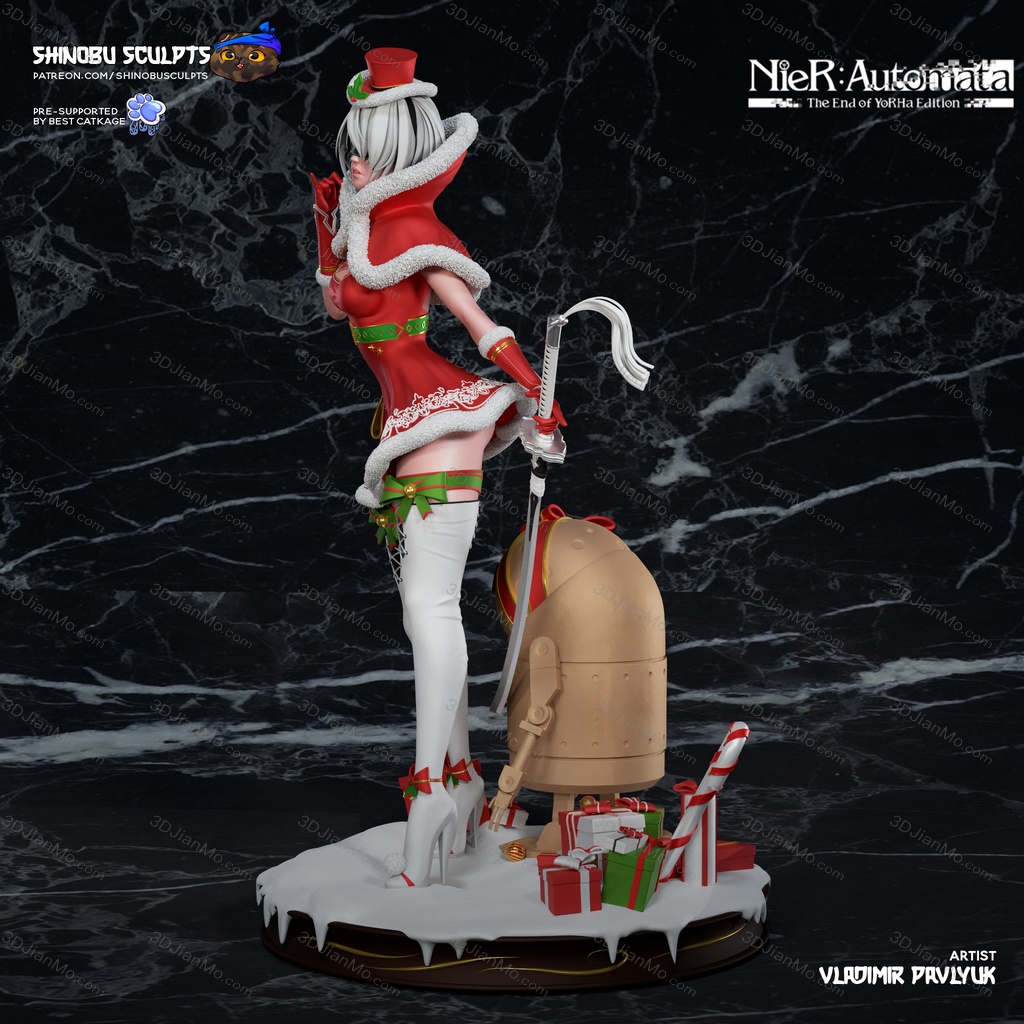 Shinobu Sculpts 尼尔 机械纪元 2B