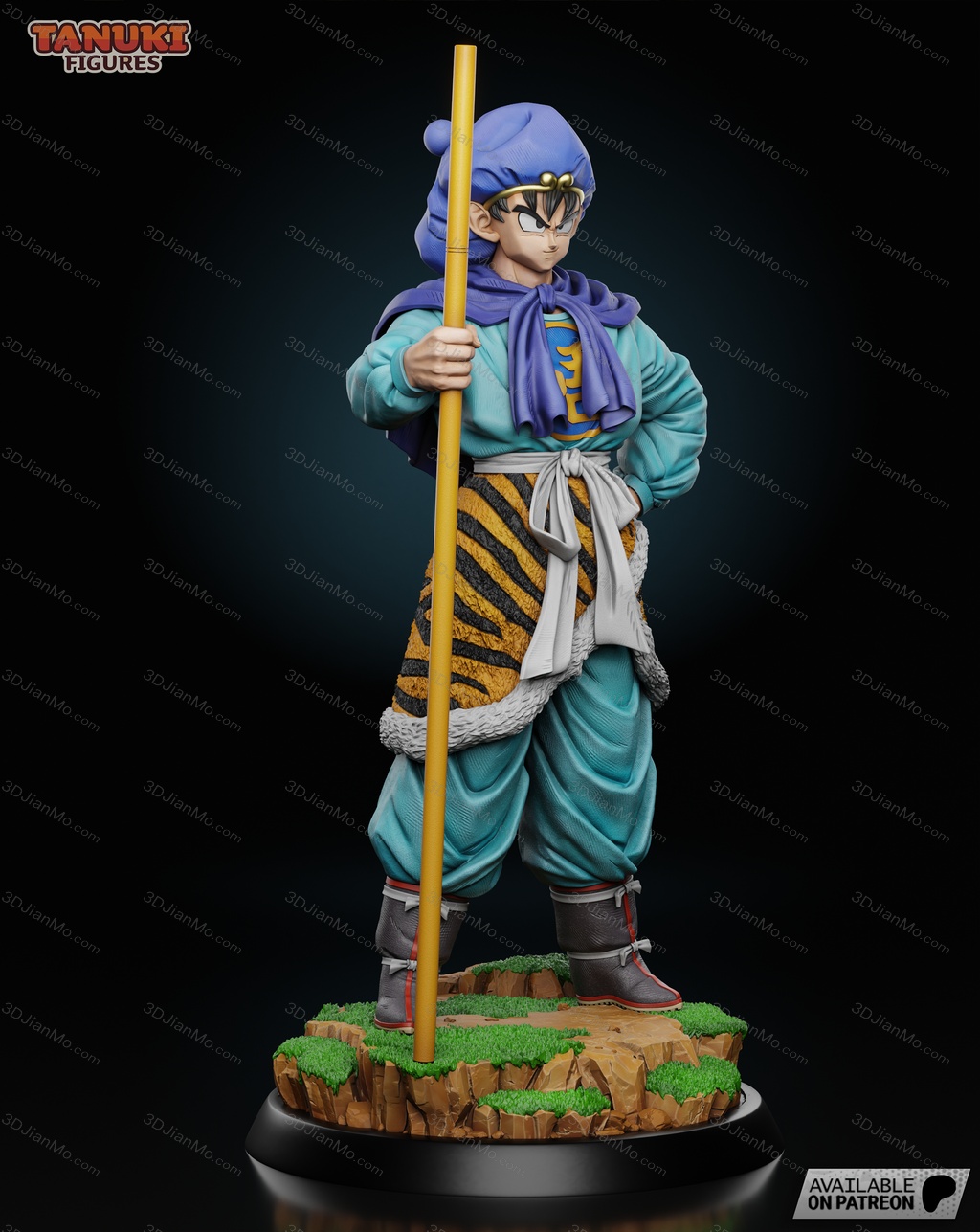 Tanuki Figures 龙珠 悟空