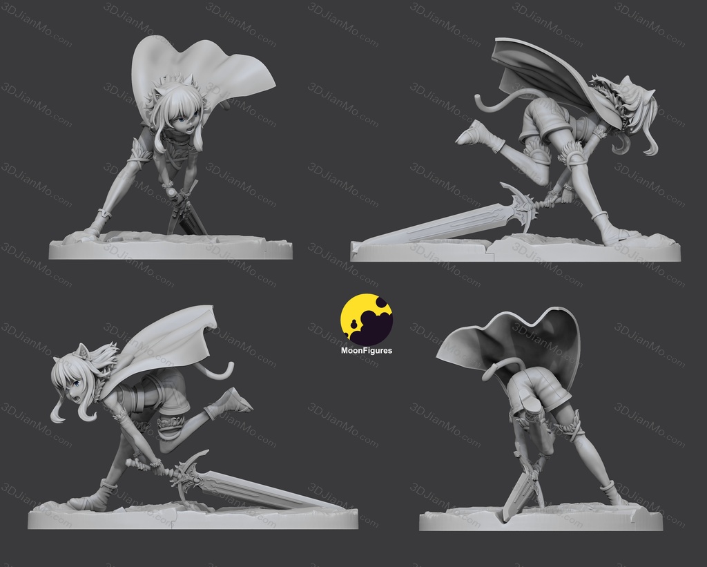 Moon Figures 转生成为魔剑了 芙兰