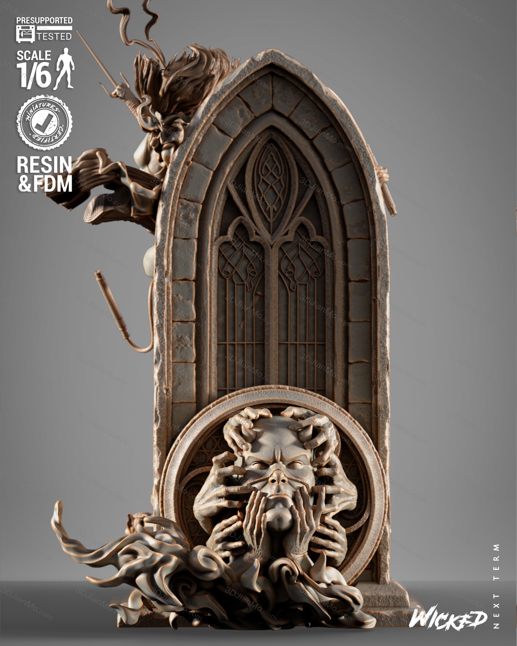 3DWicked 漫威 夜魔侠和艾丽卡