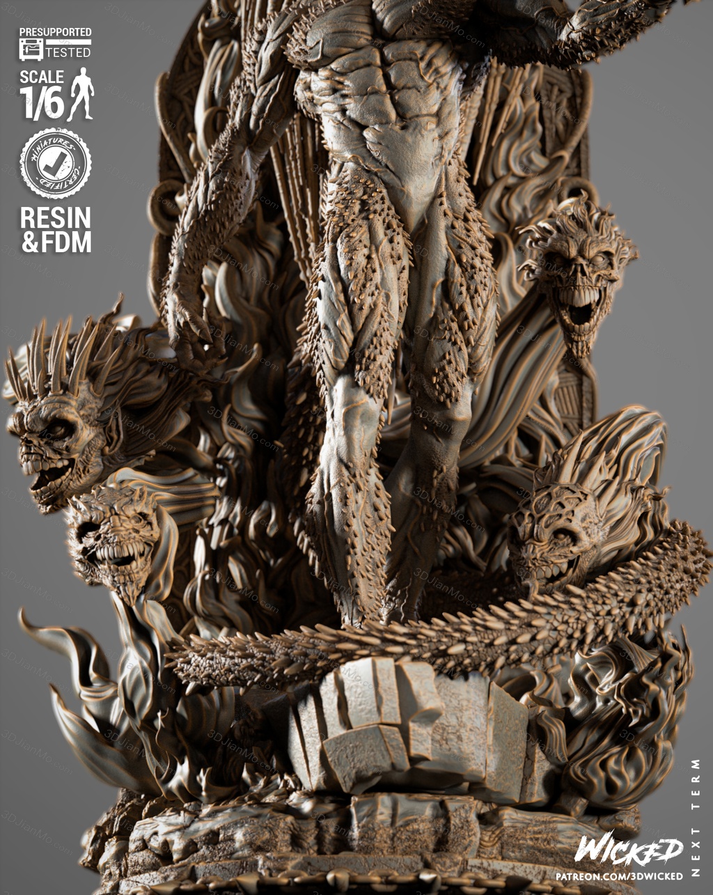 3DWicked 漫威 黑心怪