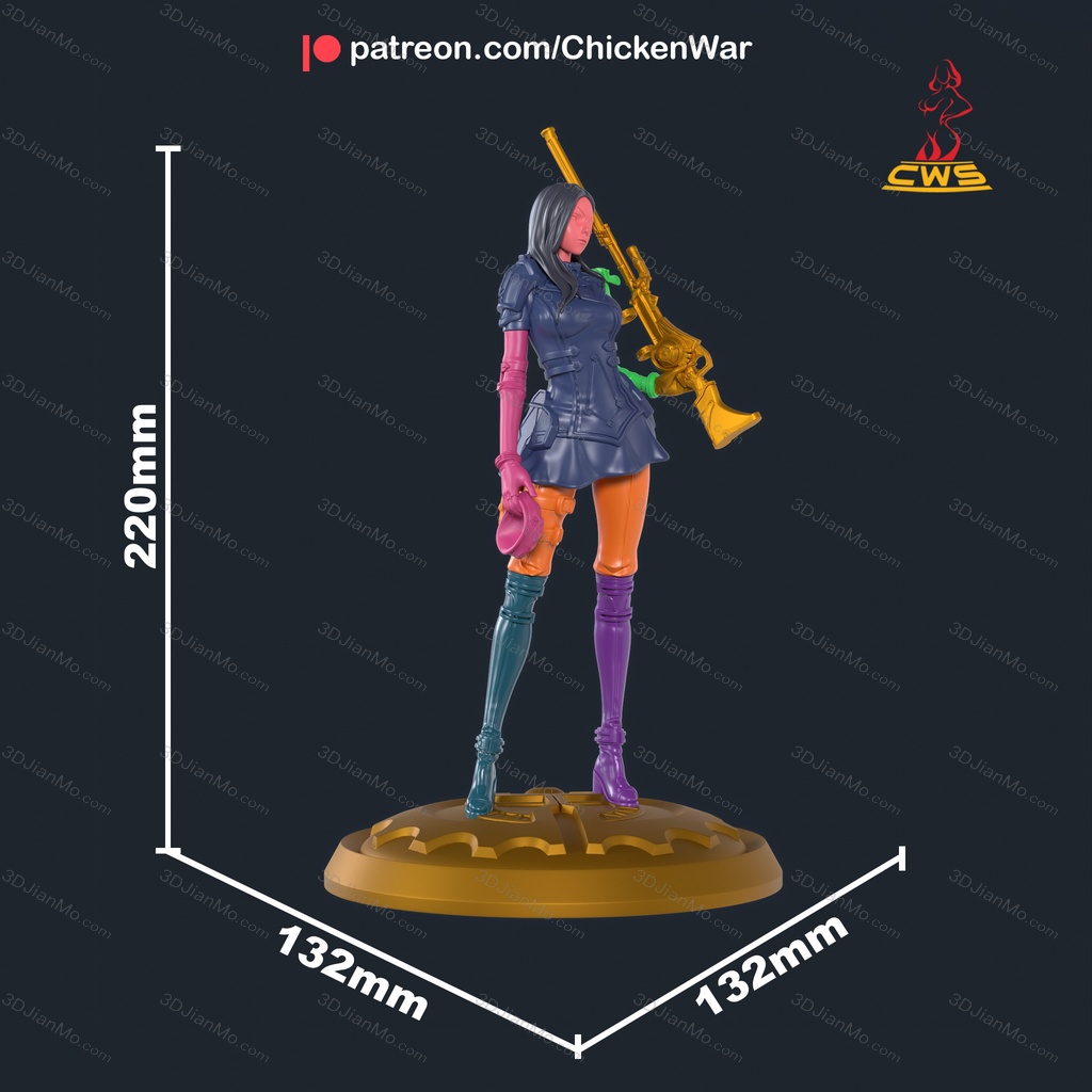 CW Studio 英雄联盟 双城之战 凯特琳