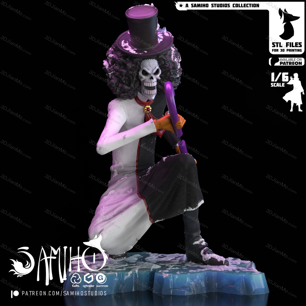 Samiho 海贼王 布鲁克