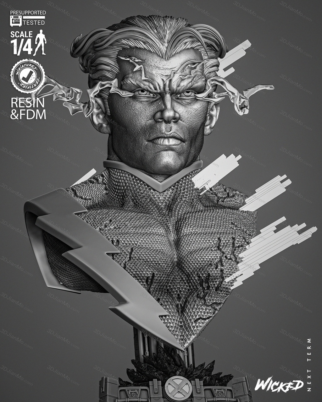 3DWicked 漫威 快银