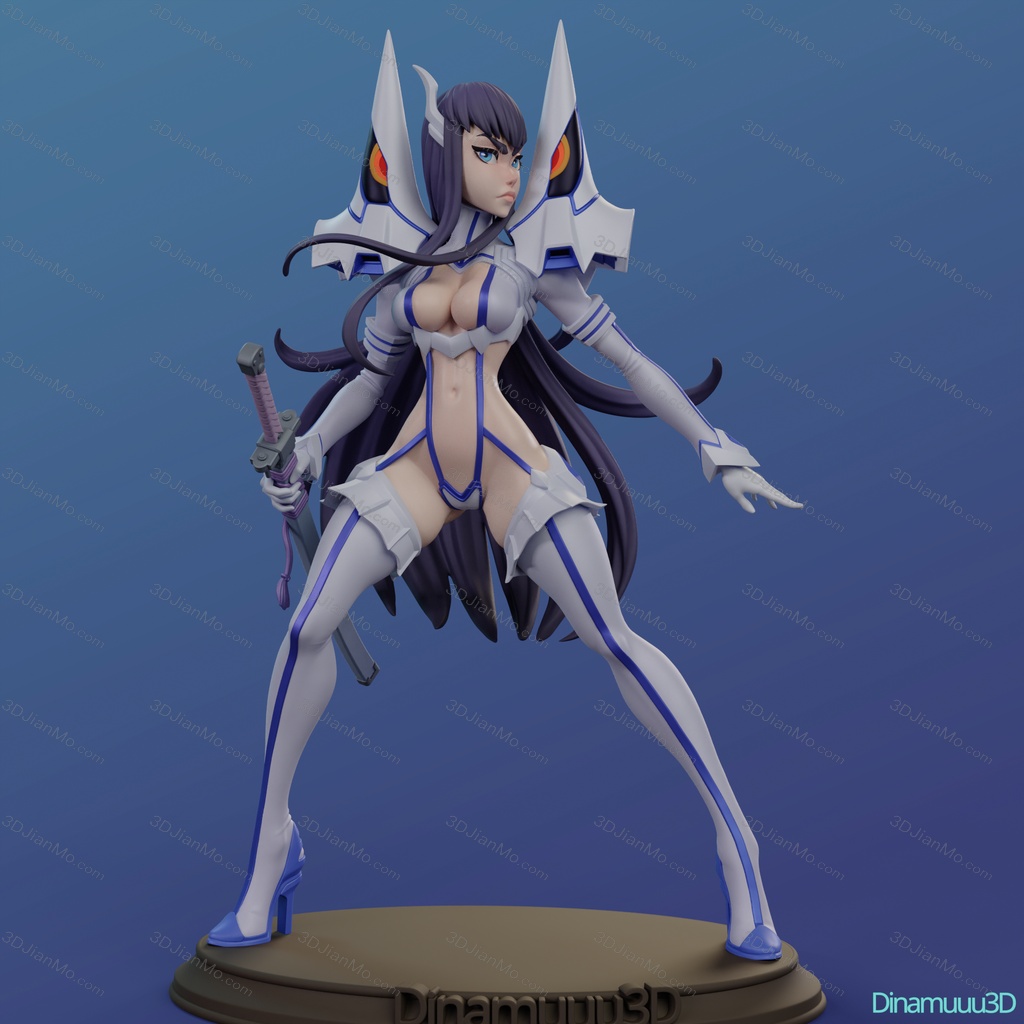 Dinamuuu 3D 斩服少女 鬼龙院皐月