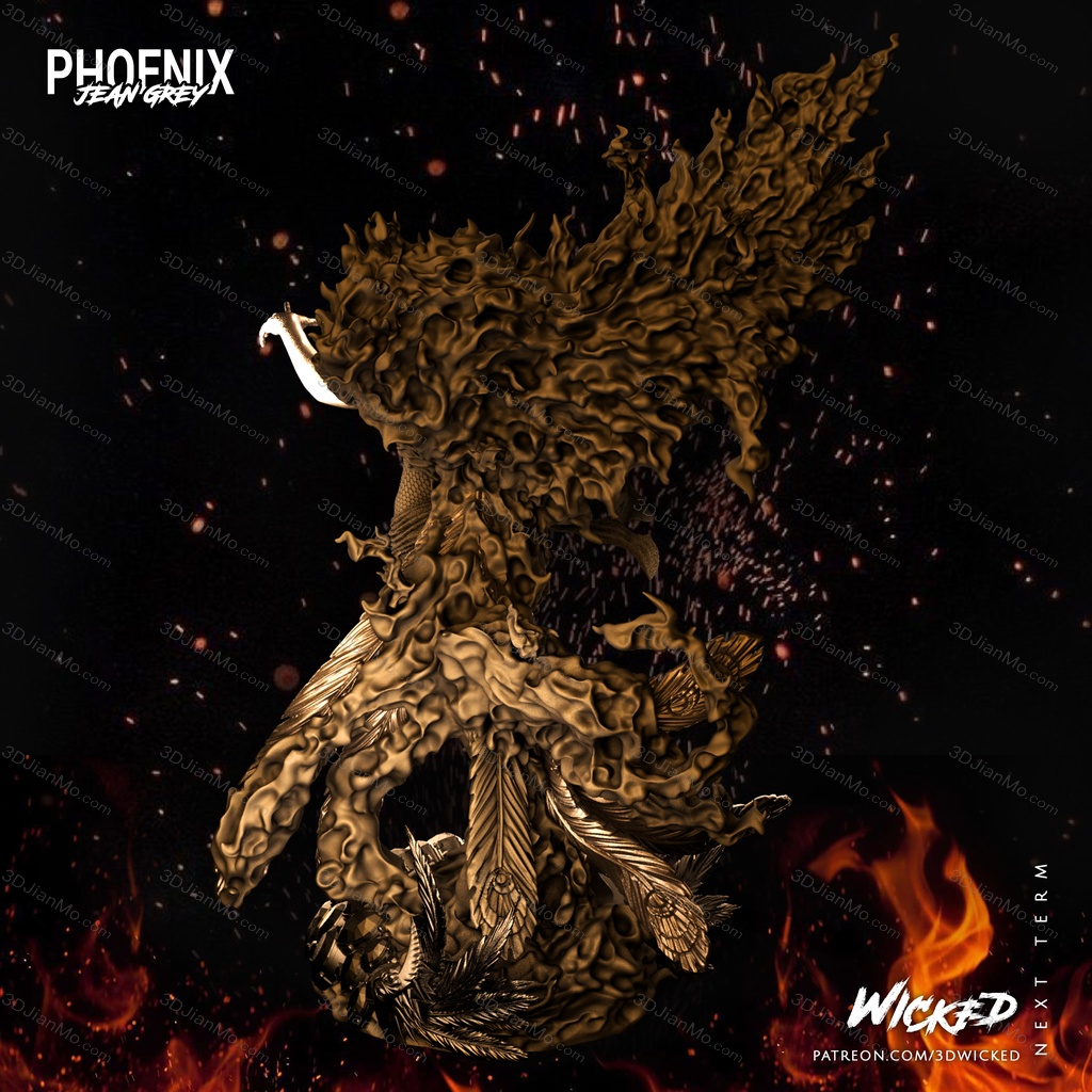 3DWicked 漫威 凤凰女