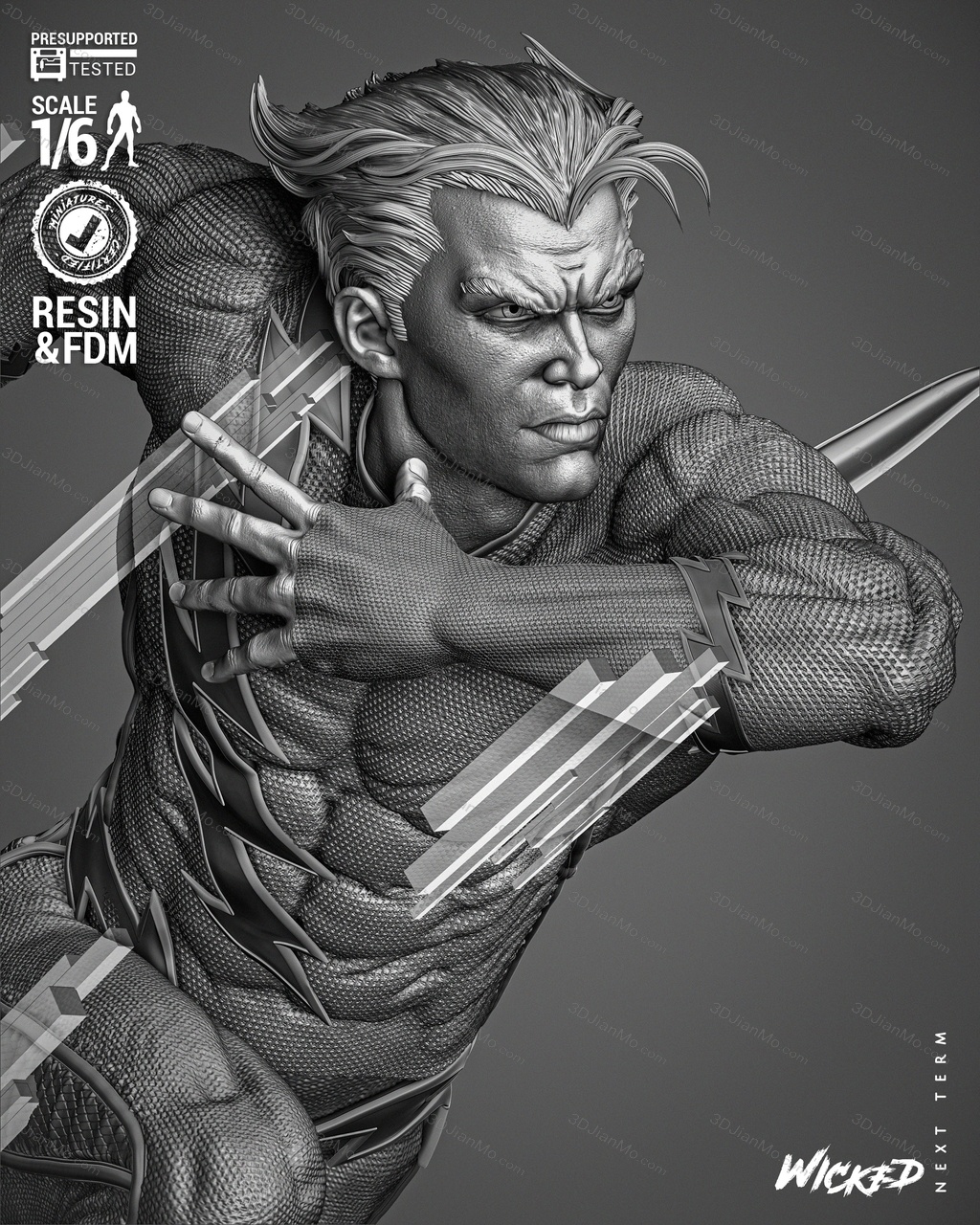 3DWicked 漫威 快银