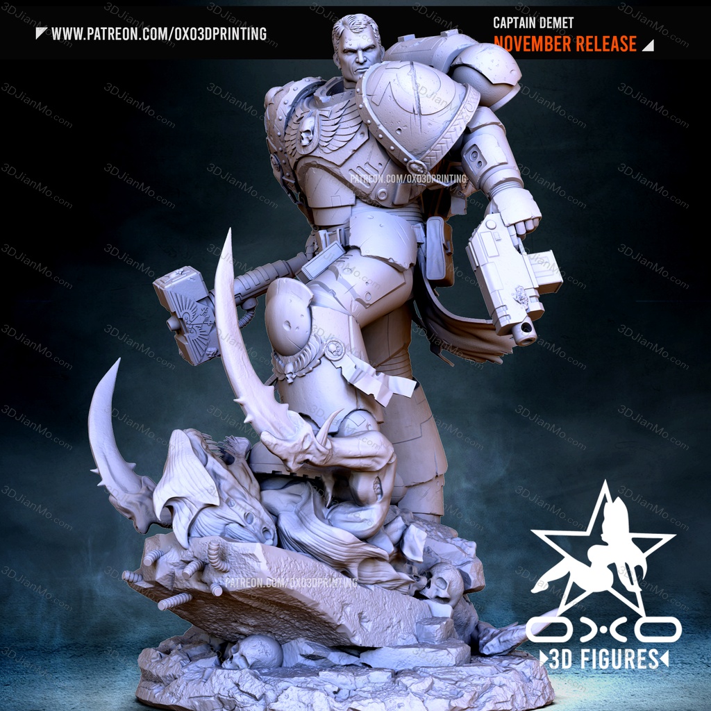 OXO3D 战锤40K 星际战士