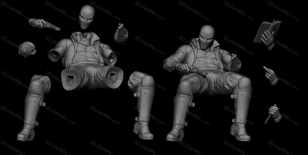 Nacho CG DC漫画 红头罩