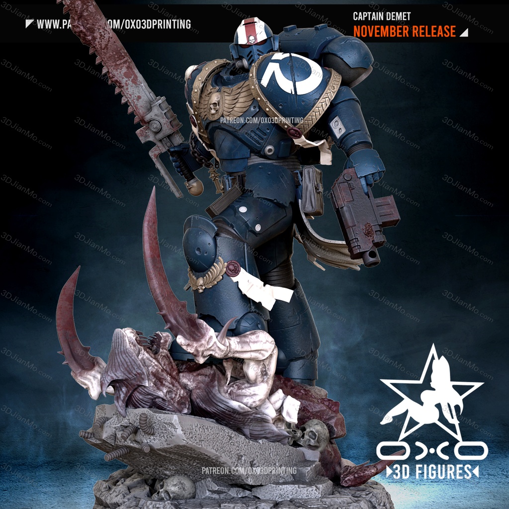 OXO3D 战锤40K 星际战士