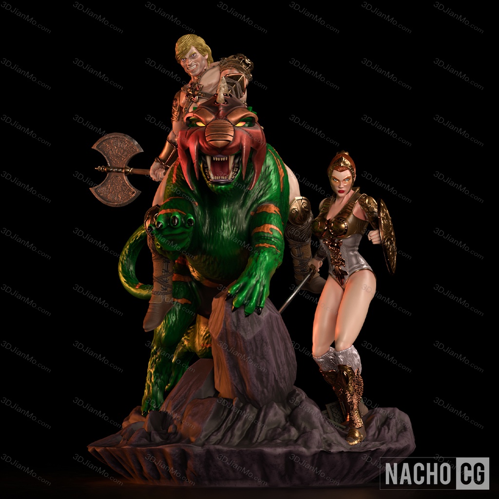 Nacho CG 宇宙的巨人希曼 希曼