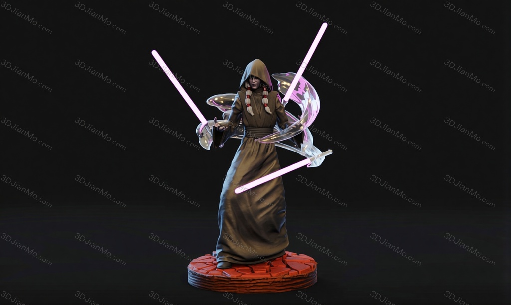 STL Project 星球大战 达斯·特拉娅