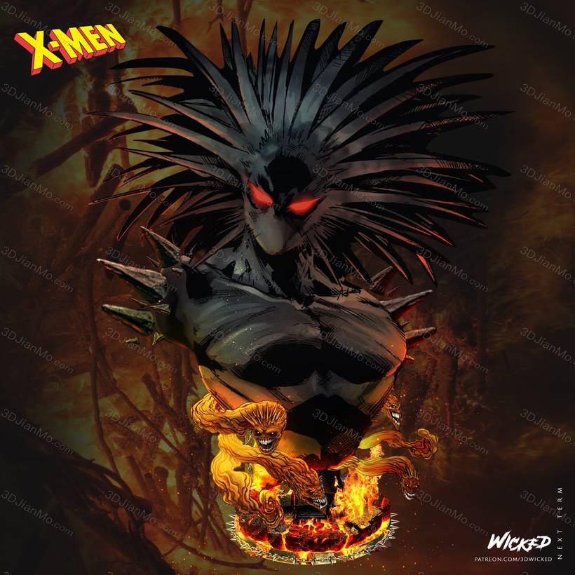 3DWicked 漫威 黑心怪