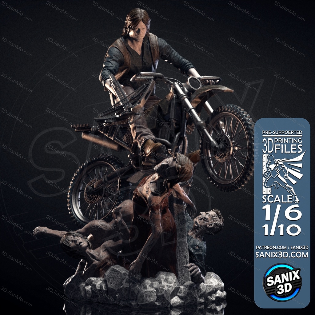 Sanix3d ‌行尸走肉 达里尔·迪克森