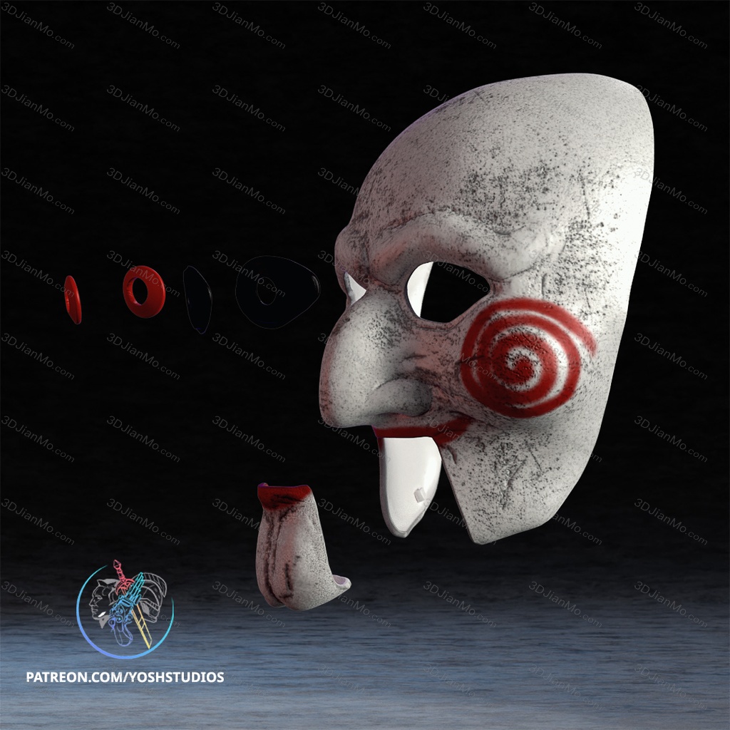 Yosh 电锯惊魂 约翰·克莱默的面具