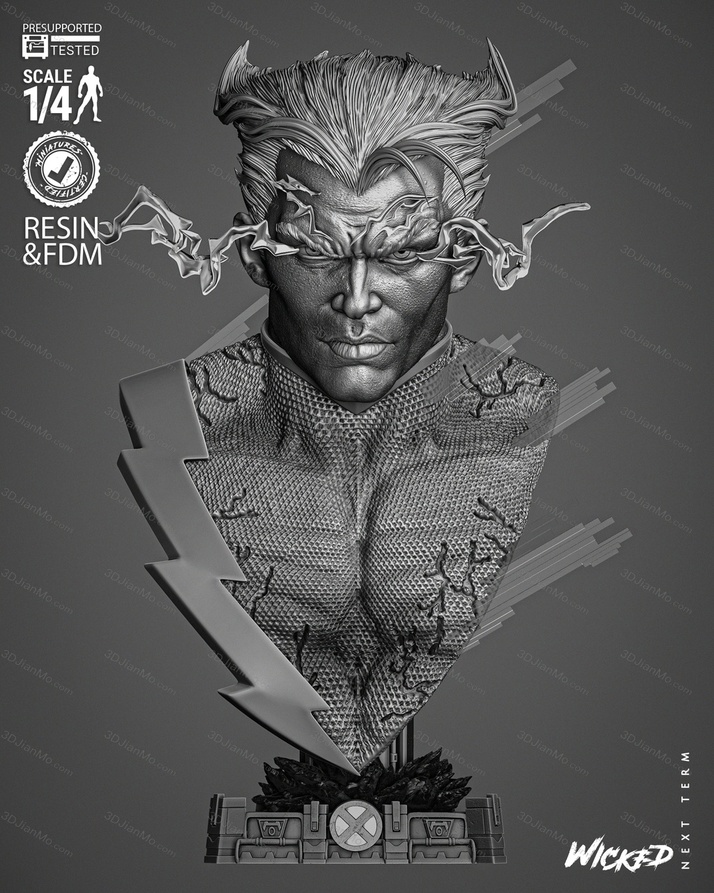 3DWicked 漫威 快银