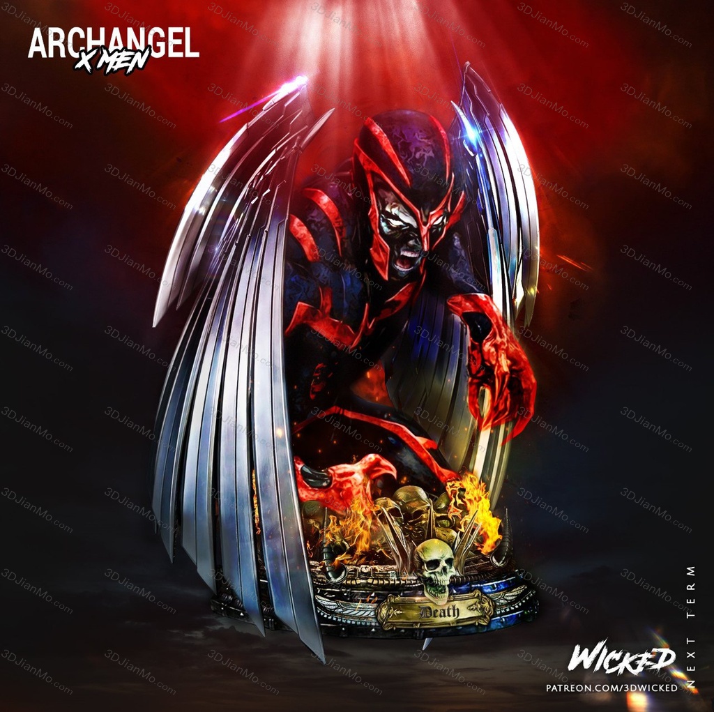 3DWicked 漫威 沃伦·肯尼思·沃辛顿