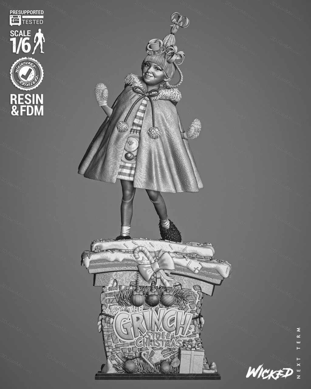 3DWicked 绿毛怪格林奇 辛迪·露