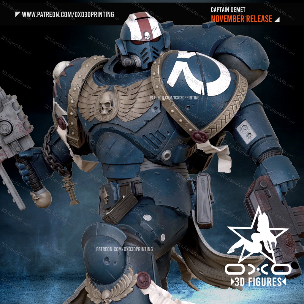 OXO3D 战锤40K 星际战士