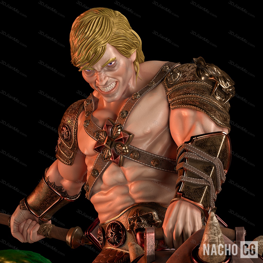 Nacho CG 宇宙的巨人希曼 希曼