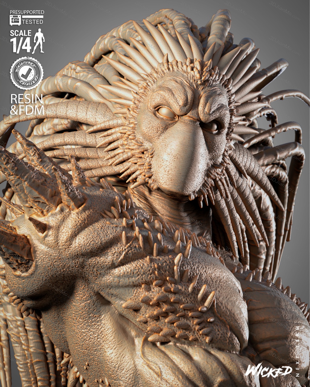 3DWicked 漫威 黑心怪