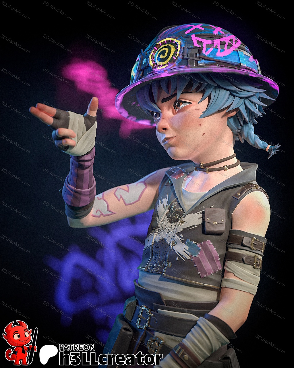 H3LL 英雄联盟 双城之战 伊莎