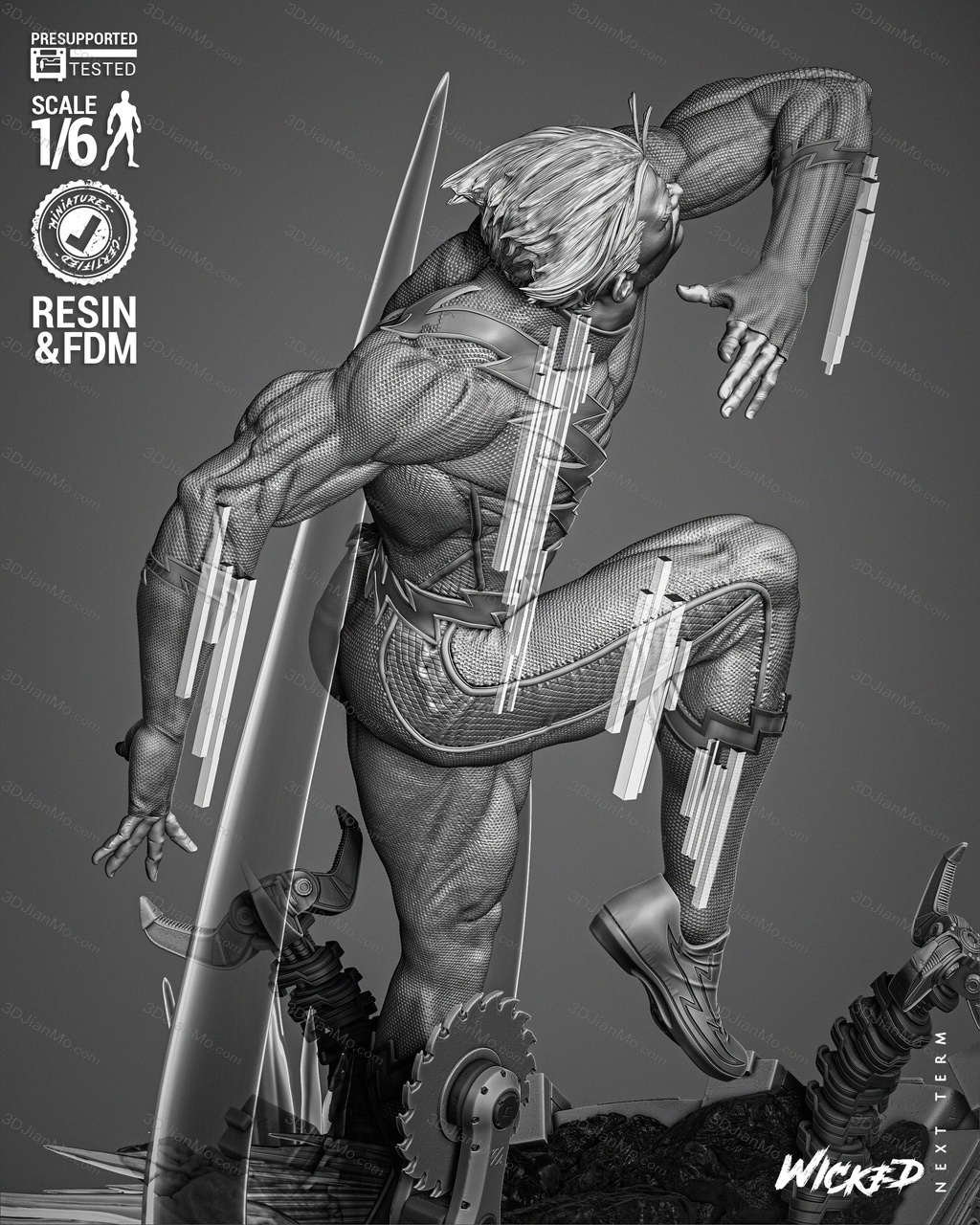 3DWicked 漫威 快银