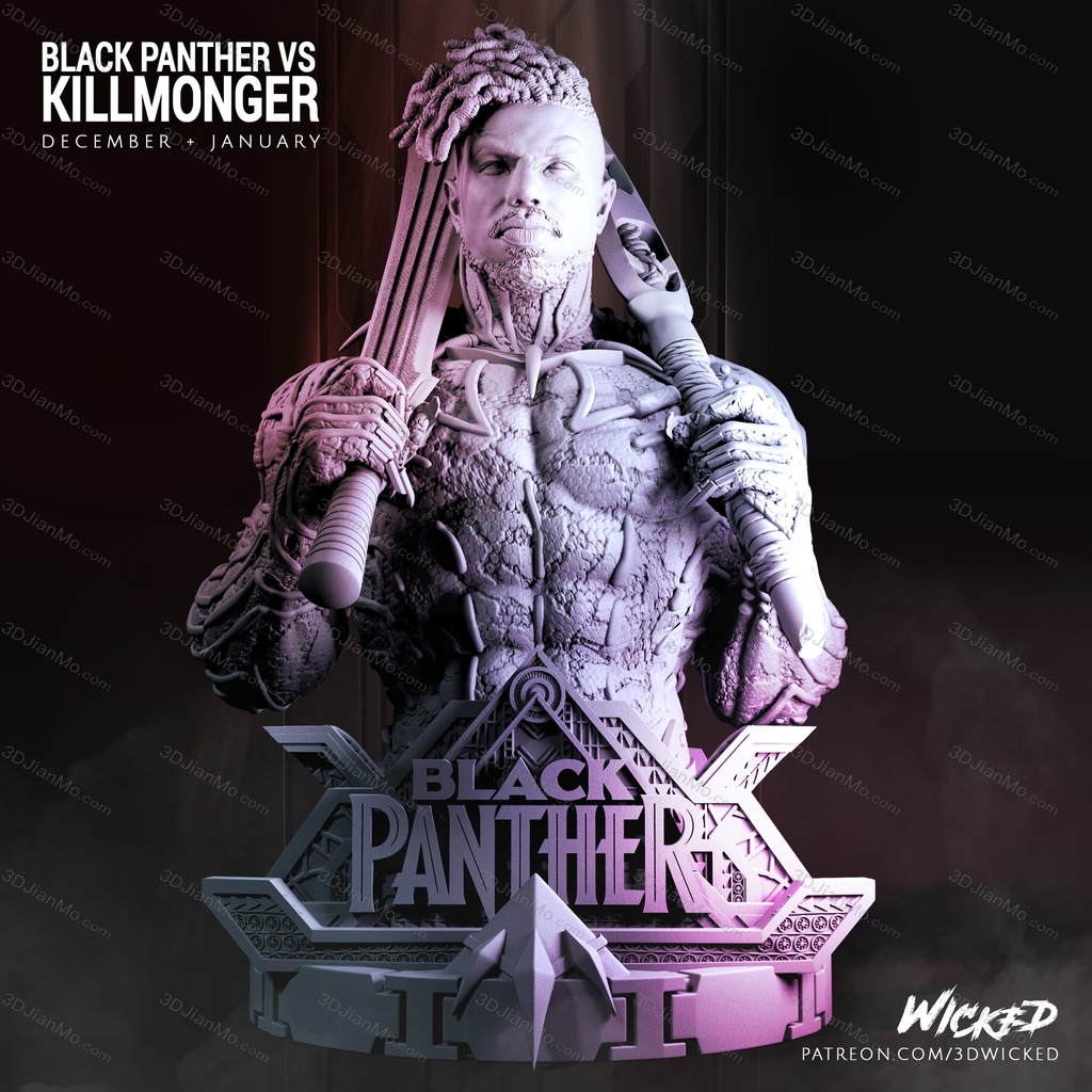 3DWicked 漫威 艾瑞克·克尔芒戈