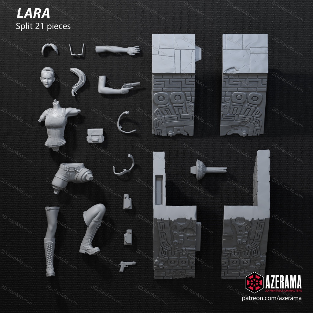 Azerama 古墓丽影 劳拉·克劳馥