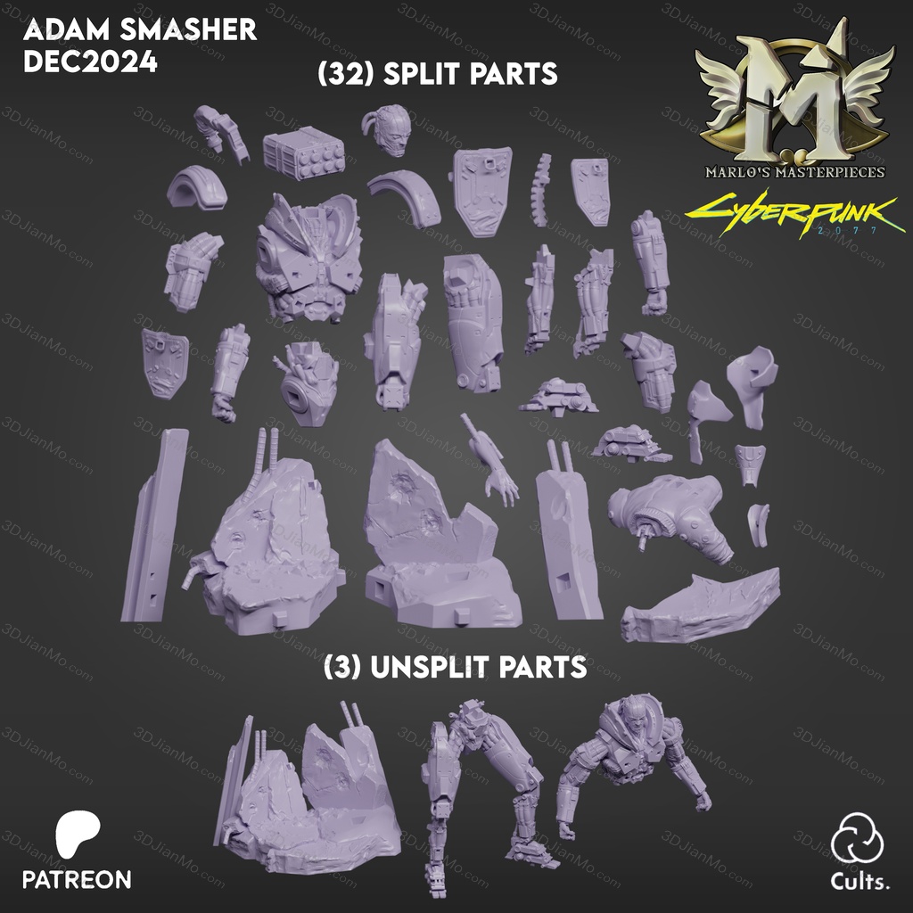 赛博朋克 重锤亚当