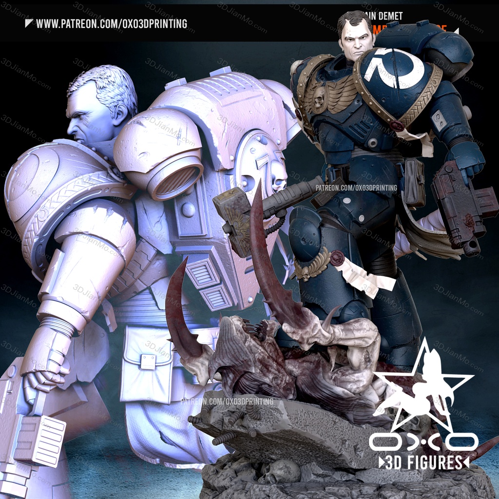 OXO3D 战锤40K 星际战士