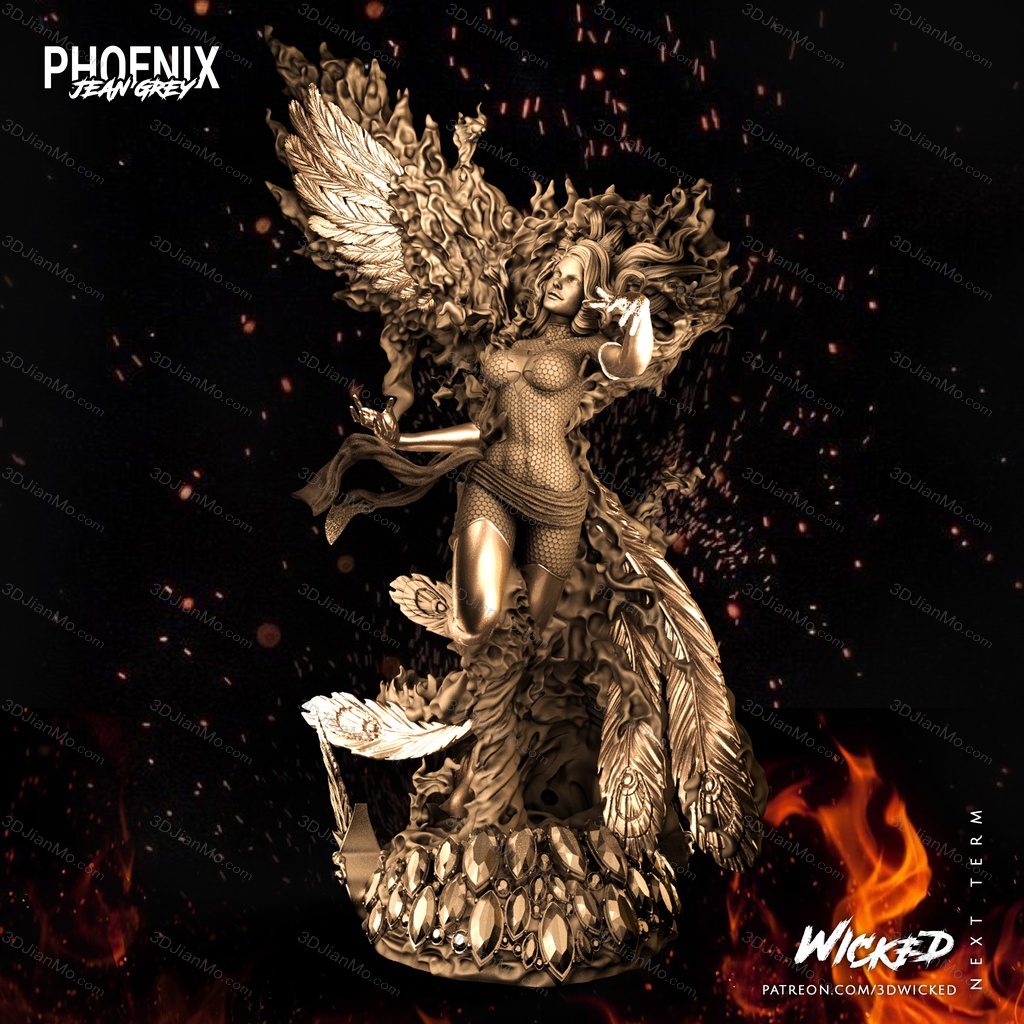 3DWicked 漫威 凤凰女