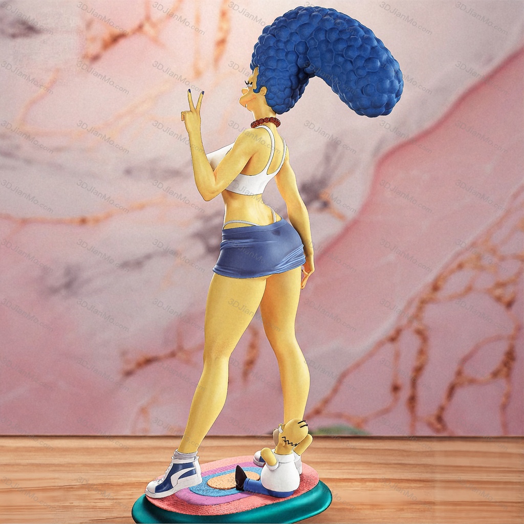 Peach Figure 辛普森一家 玛姬·辛普森