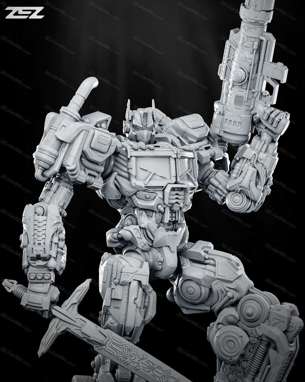 ZEZ STUDIOS 变形金钢 擎天柱