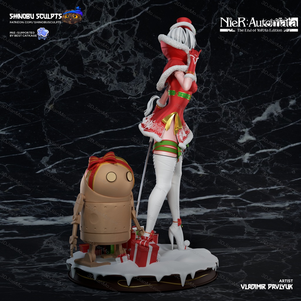 Shinobu Sculpts 尼尔 机械纪元 2B