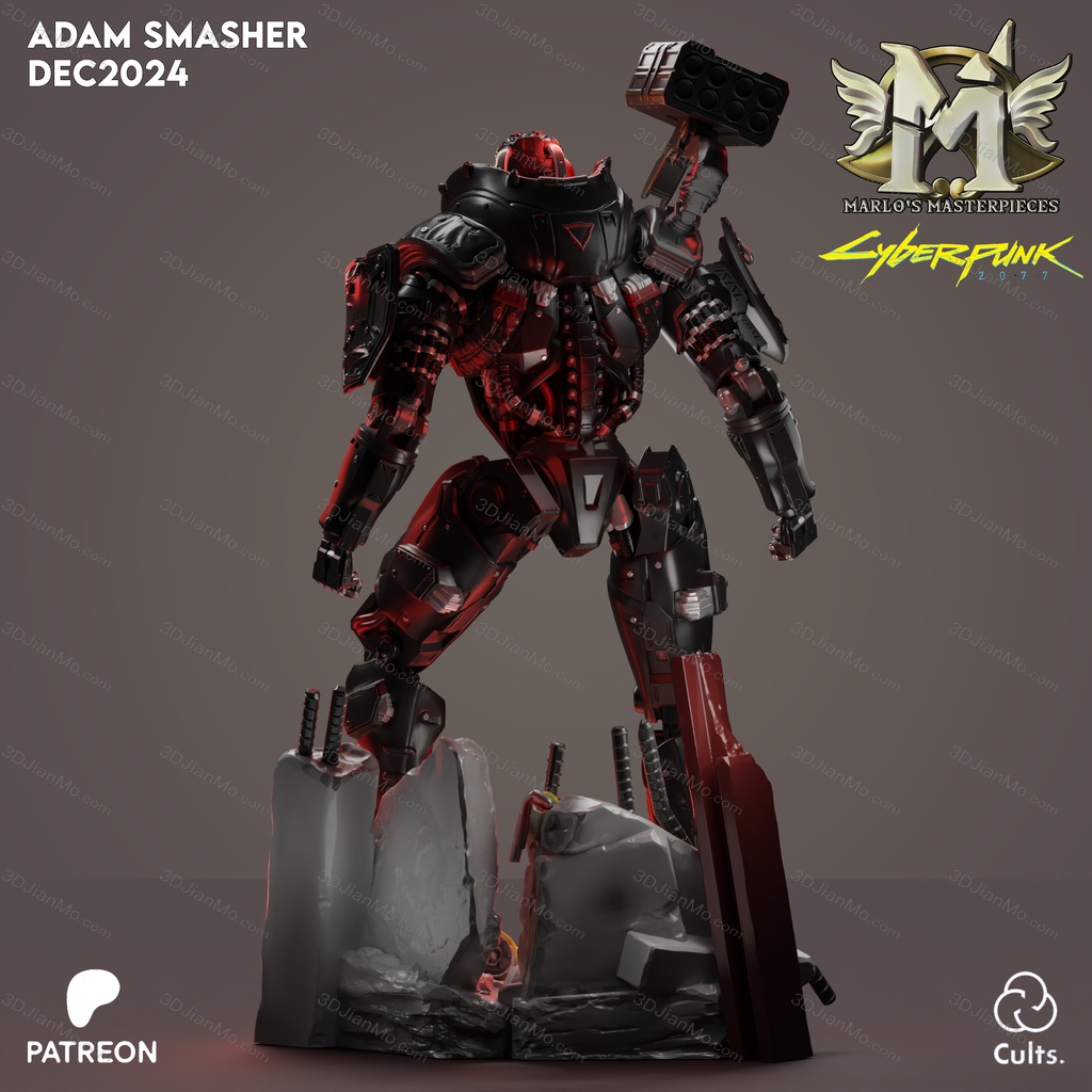 赛博朋克 重锤亚当