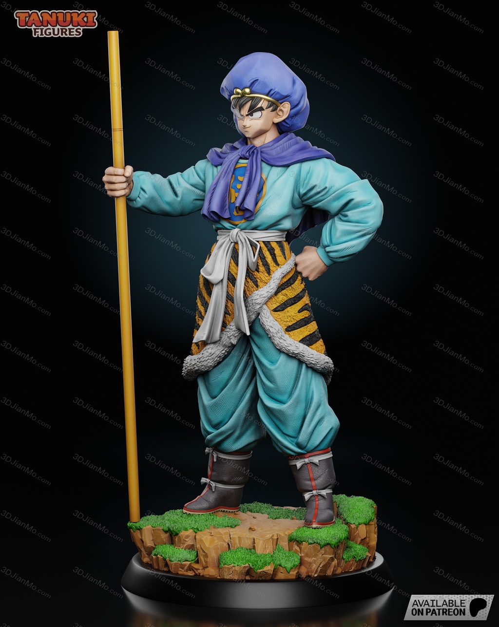 Tanuki Figures 龙珠 悟空