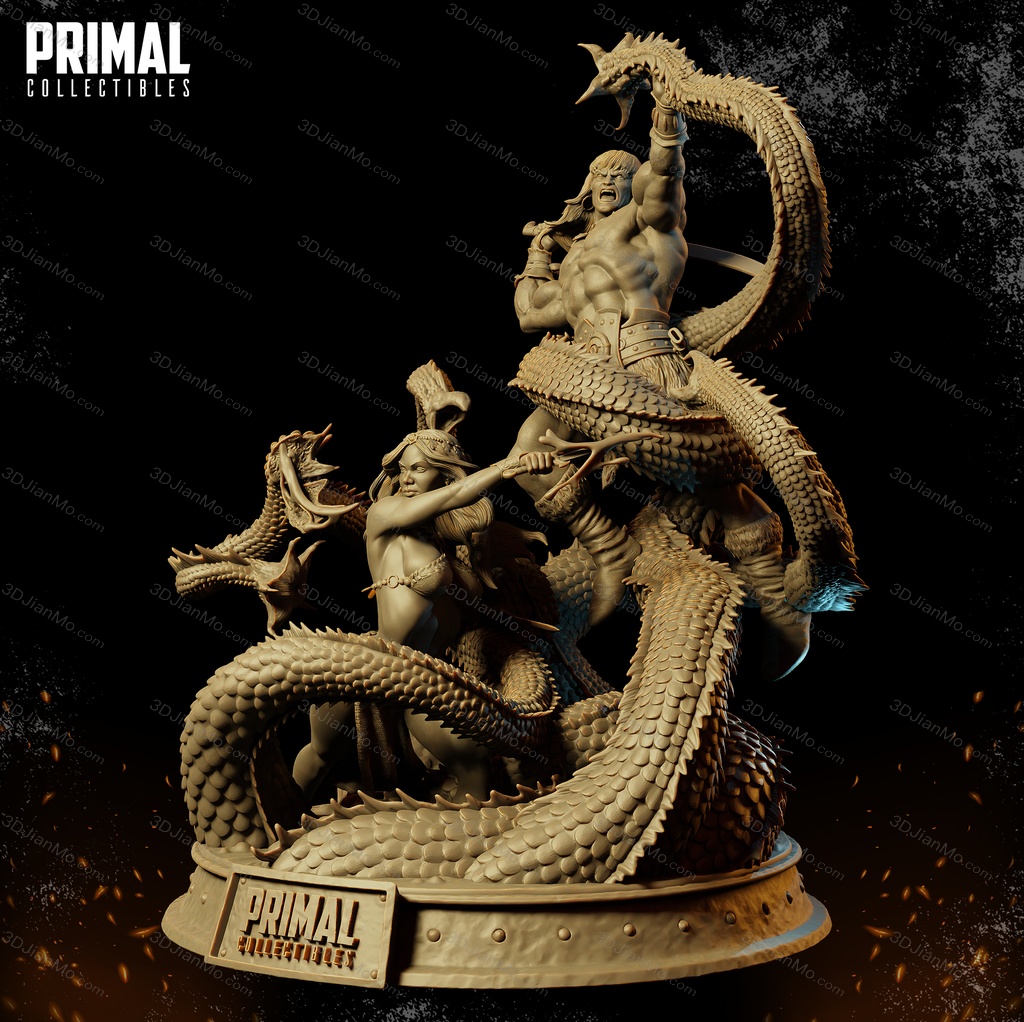 蛮王柯南 柯南和塔玛拉