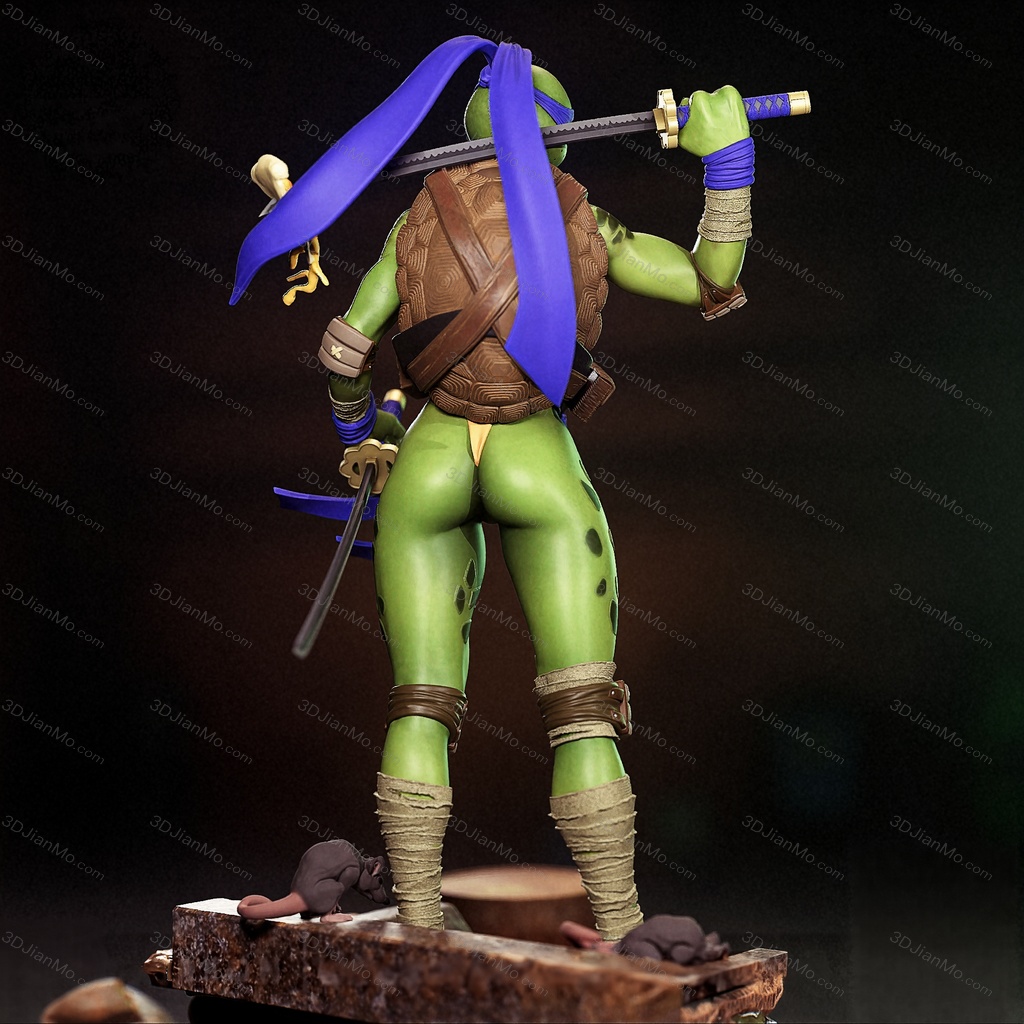 Peach Figure 忍者神龟 利奥纳多