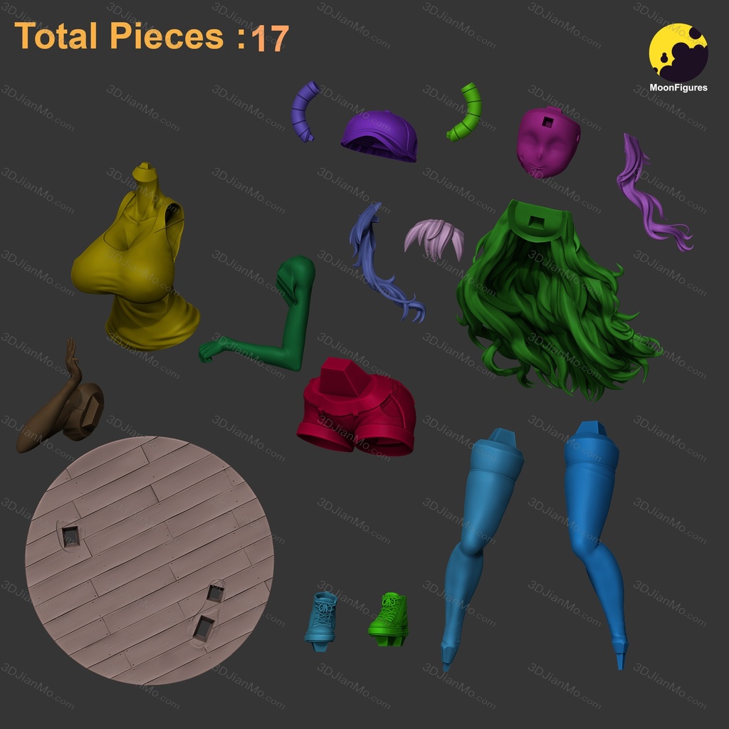 Moon Figures 小林家的龙女仆 托尔