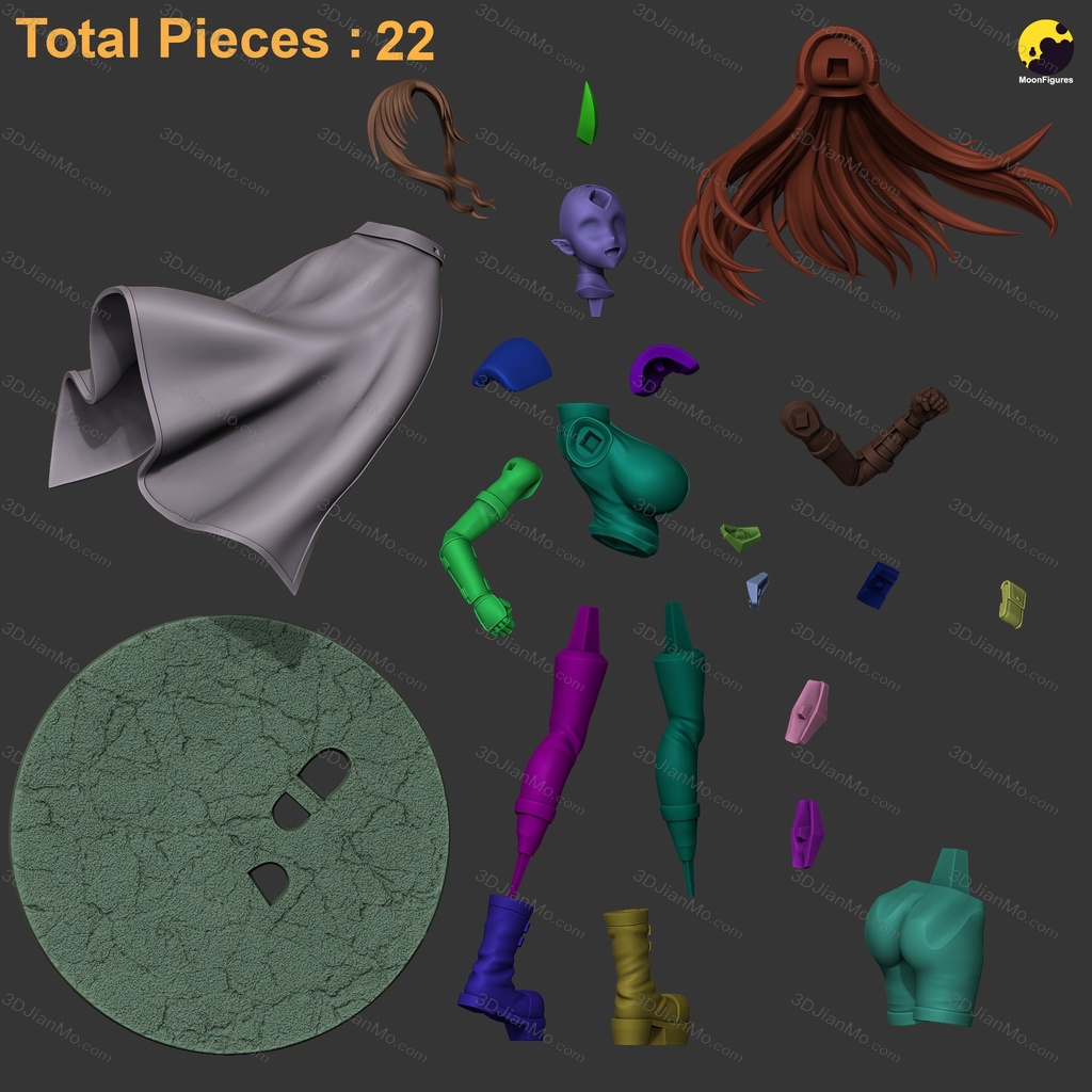 Moon Figures 魔物娘的相伴日 提奥尼西亚