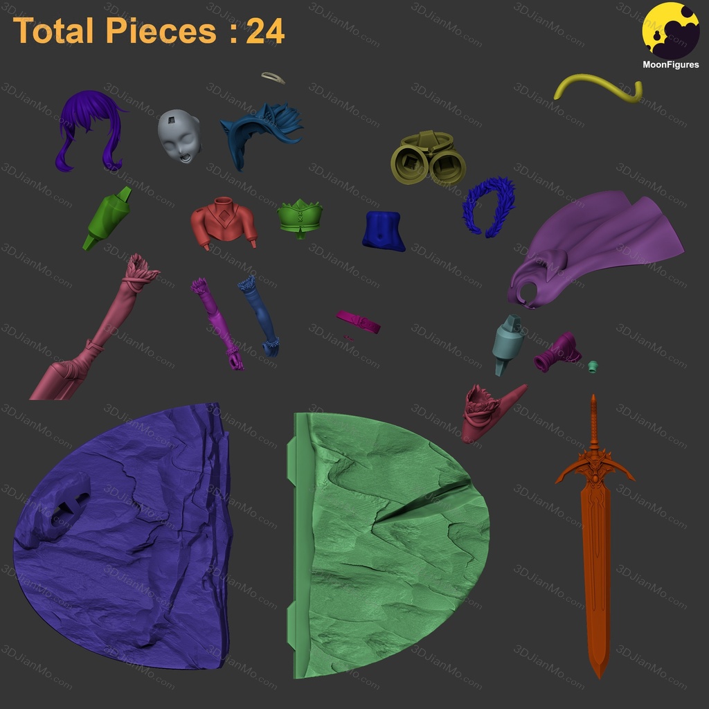 Moon Figures 转生成为魔剑了 芙兰