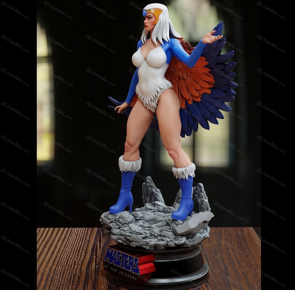 BrunoArt3D 宇宙的巨人希曼 鹦鹉仙子